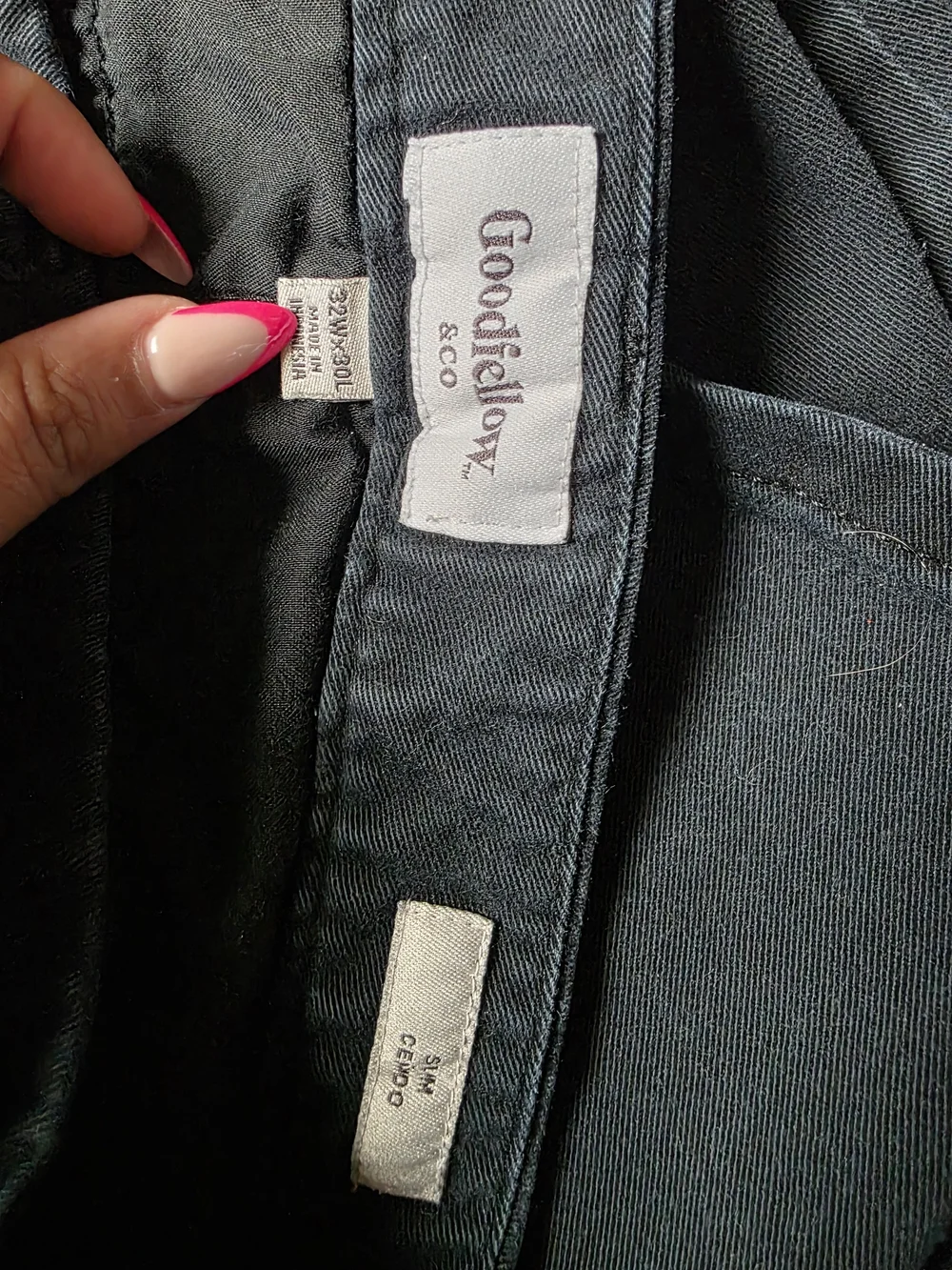 Slim Fit Men's Jeans in Charcoal Gray - Unbranded
